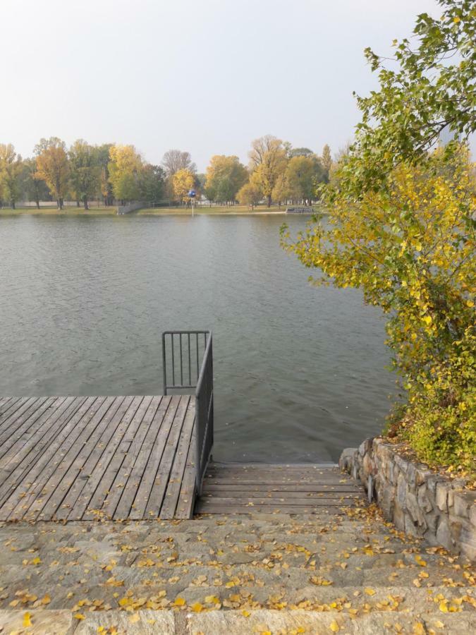 Bungalow At Lake Alte Donau Vienne Extérieur photo